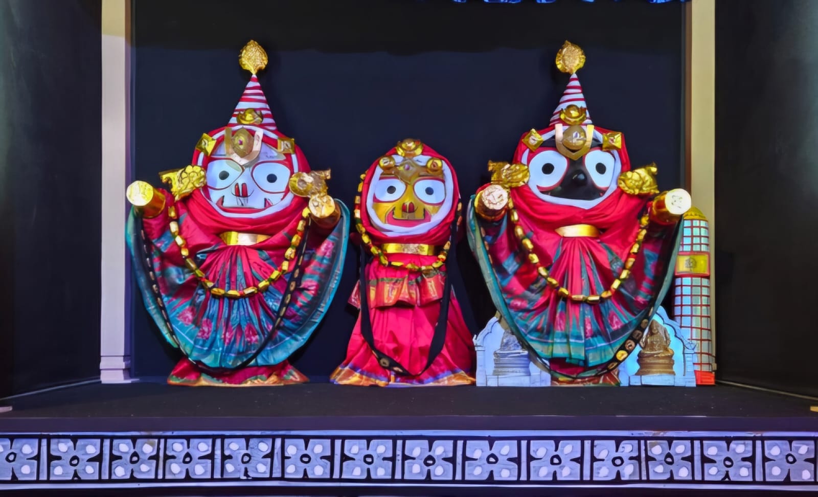 Jagannath Temple Beshas - Radha Damodar Besha