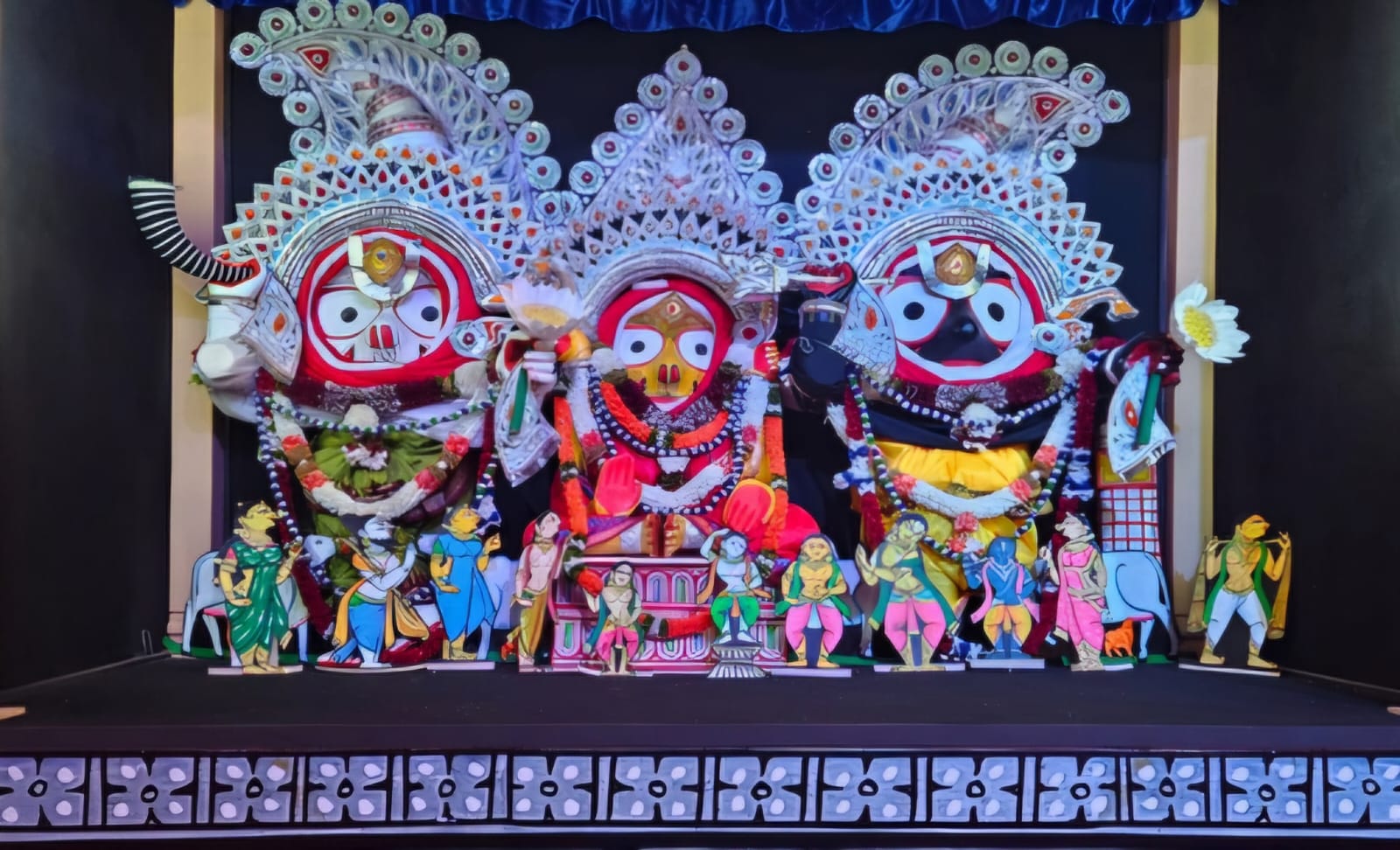 Jagannath Temple Beshas - Krishna Balarama Besha